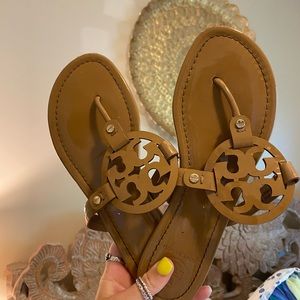 tory burch miller flip flops